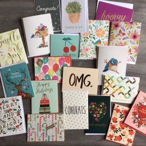 20 Assorted Greeting Card Bundle